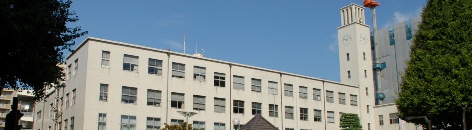 川崎庁舎の一部